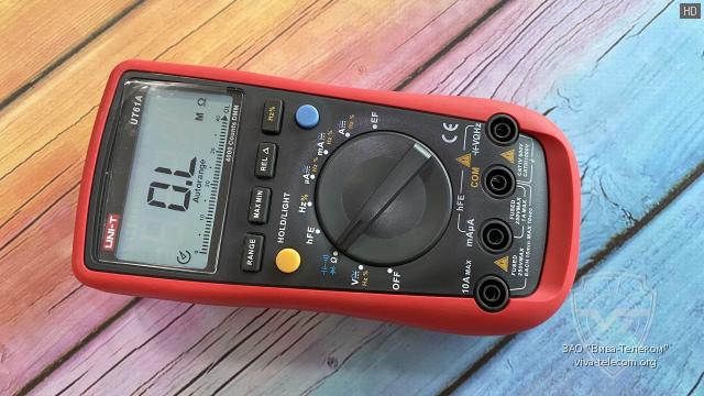 �������� ������ ����������� UNI-T UT61A