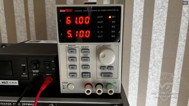 �������� ������ ����� UnionTest UT6005ED