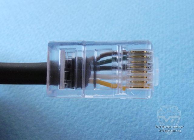 ������ RJ-45 ��� ������������ ����� ������������