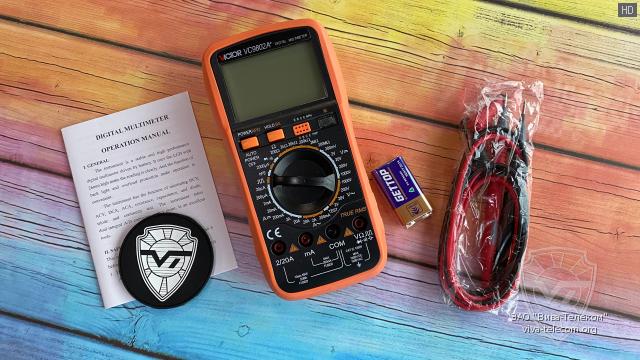 ������������ ������� Victor VC9802A+