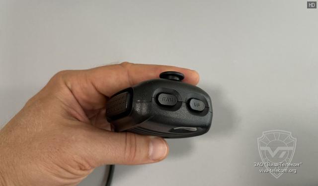 Вид сверху микрофона Yaesu SSM-75E Вид сверху микрофона Yaesu SSM-75E